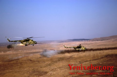 Ruslar Ermənistandakı 20 helikopterini havaya qaldırdı – 