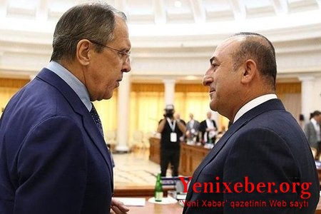 Cavuşoğlu ilə Lavrov telefonla danışıblar-