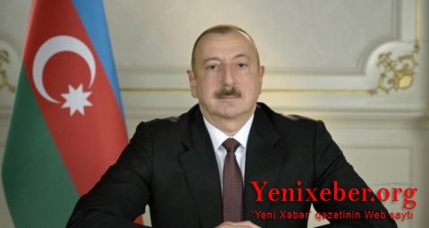 Prezident İlham Əliyev:  -