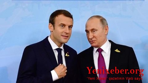 Putin və Makron -