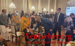 Pakistan Prezidenti Heydər Əliyev Fondunun dəstəyi ilə keçirilən mərasimdə-