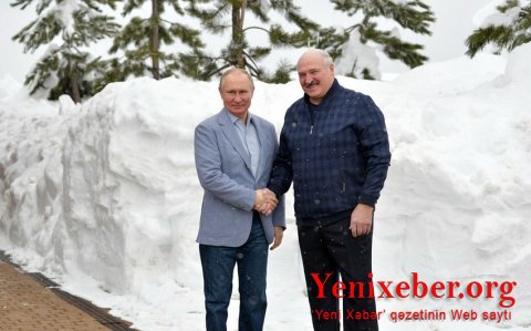Lukaşenko və Putinin 6 saatlıq görüşü başa çatdı-