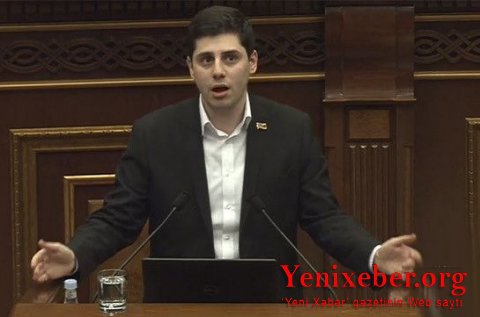 Bu erməni deputat da mandatından istefa verib