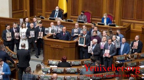 Ukrayna Ali Radasında “Ölümsüz alay” aksiyası