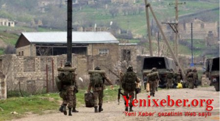Erməni könüllü dəstələri Sünik istiqamətində sərhəddə toplaşır:  -