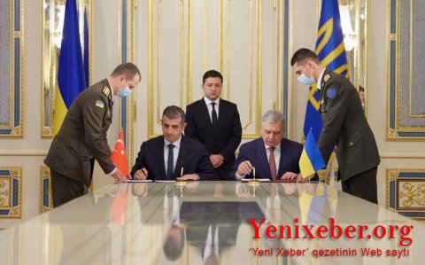 Ukrayna və Türkiyə memorandum imzalayıb-
