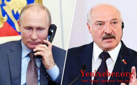 Putin və Lukaşenko ikitərəfli müdafiə əməkdaşlığını müzakirə ediblər