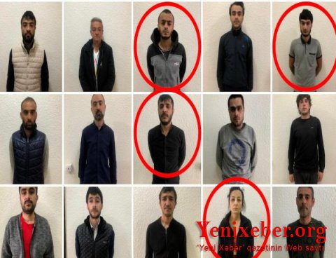 Polisdən Bakıda əməliyyat: 15 nəfər saxlanıldı -