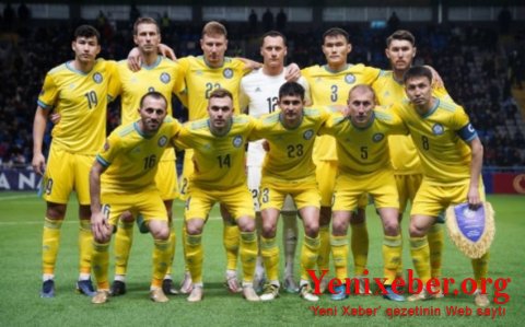 Qazaxıstan millisinin Azərbaycanla oyun üçün heyəti açıqlanıb