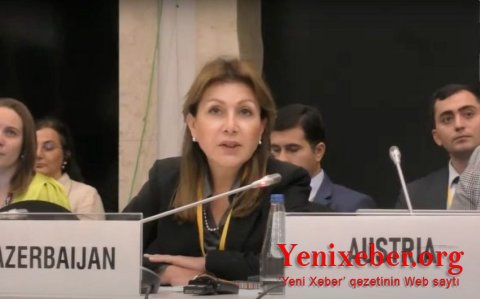 Azərbaycan nümayəndəsi ATƏT-in tədbirində Ermənistan təmsilçisinin əsassız iddialarına cavab verib