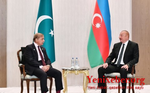 Pakistanın Baş naziri Azərbaycan Prezidentinə təşəkkür edib