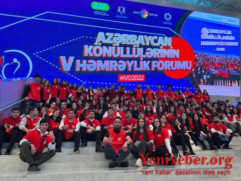 ASAPES tələbələri "Azərbaycan Könüllülərinin V Həmrəylik Forumu”nda iştirak edirlər -