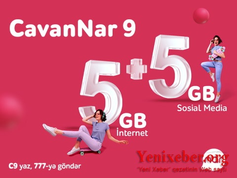 Sosial şəbəkələr üçün sərfəli mobil internet!