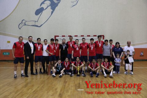 ASAPES komandası həndbol üzrə Azərbaycan çempionatının qalibidir-