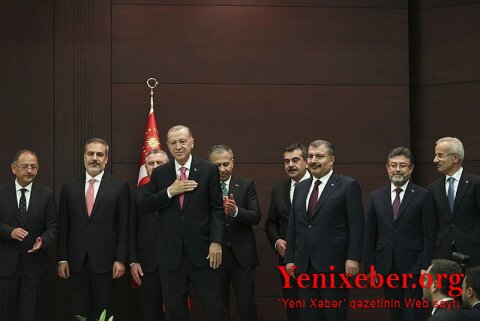 Türkiyənin yeni hökumətinin ilk toplantısı BAŞLADI