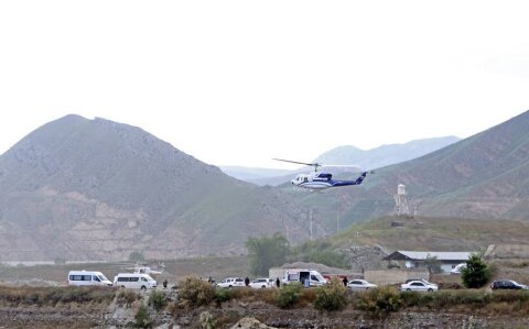 İranda helikopterin qəzaya uğraması nəticəsində həlak olanların cəsədlərinin tanınması prosesinə başlanılıb