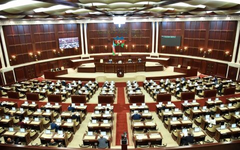 VI çağırış Milli Məclisin sonuncu plenar iclasının gündəliyi açıqlanıb -