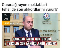 Qaradağ rayon məktəbləri təhsildə son akkordlarını vurur!? -