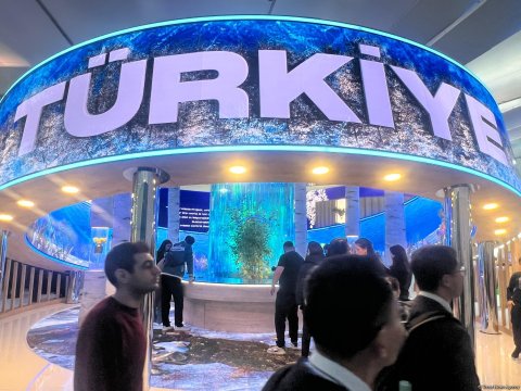 COP29-da Türkiyə pavilyonunun açılışı olub