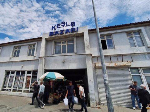 Bakıda "Yeni Keşlə Bazarı" -