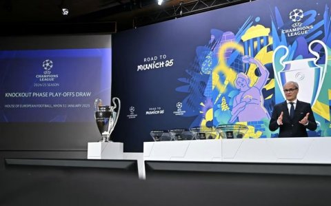 UEFA Çempionlar Liqasında pley-off mərhələsinin püşkü atılıb