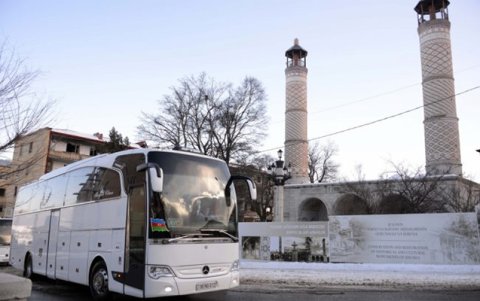 Mingəçevirdən Şuşaya müntəzəm avtobus reysi açılır