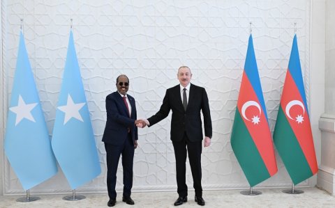 Azərbaycanla Somali arasında imzalanmış 4 sənədin mübadiləsi olub -