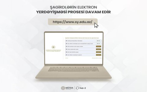 On min şagirdin yerdəyişməsi tamamlanıb