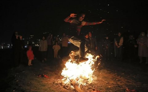 İranda Novruz çərşənbələrində 19 nəfər ölüb, 5 min 500 nəfər xəsarət alıb -