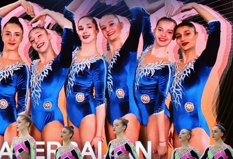 Gimnastlarımız Avropa Kubokunda qızıl medal qazandı