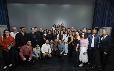 Leyla Əliyeva “Yalnız mədəniyyət” musiqili-bədii gecədə iştirak edib