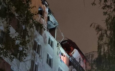 Moskvada yaşayış binasında partlayış baş verib -