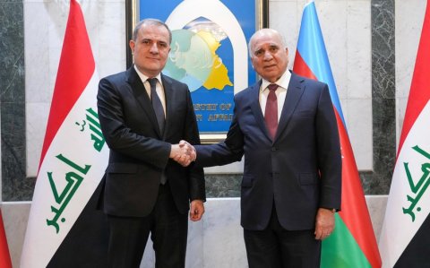 Bağdadda İraq və Azərbaycan XİN başçıları arasında görüş keçirilir