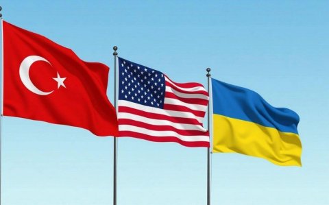 Türkiyə-ABŞ-Ukrayna üçtərəfli görüşü başlayıb