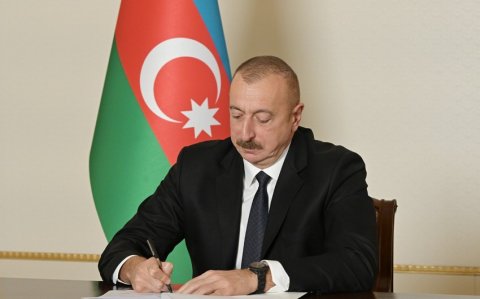 Prezident Azərbaycanla Somali arasında müdafiə sahələrində əməkdaşlıq sazişini təsdiqləyib