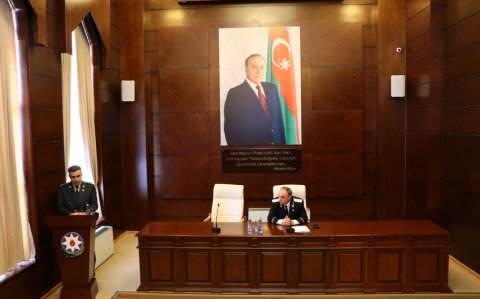 Azərbaycanın yeni Hərbi prokuroru kollektivə təqdim olunub