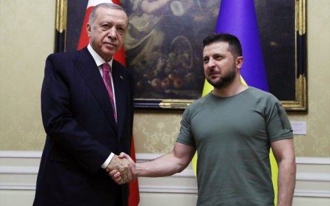Ərdoğan və Zelenski Rusiya və Ukrayna nümayəndə heyətləri arasında danışıqlardan əvvəl görüşəcəklər -