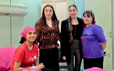 Leyla və Arzu Əliyevalar Onkologiya Mərkəzində