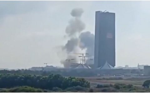 Mossadın binası raket hücumuna məruz qalıb