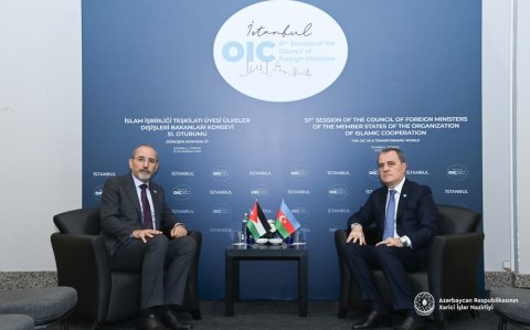 Ceyhun Bayramov iordaniyalı həmkarı ilə regional təhlükəsizliyi müzakirə edib
