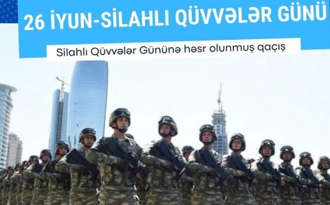 Silahlı Qüvvələr Gününə həsr olunan kütləvi qaçış yarışı keçiriləcək