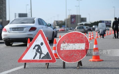 Sabahdan Bakıda iki yolun kəsişməsində hərəkət qismən məhdudlaşdırılacaq