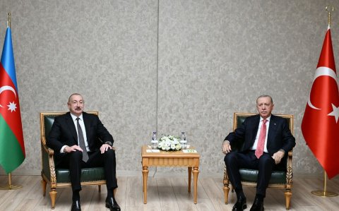Kahramanmaraşda Azərbaycan və Türkiyə prezidentlərinin görüşü olub