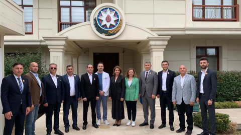 Qazi jurnalistlər Azərbaycanın İstanbuldakı Baş Konsulluğunda
