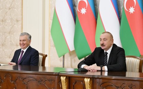Azərbaycan Prezidenti Özbəkistana investisiyaları prioritet adlandırıb