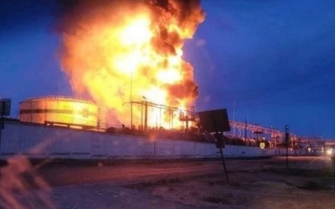 İraqda Türkiyə sərhədi yaxınlığındakı neft yataqlarına yenidən zərbə endirilib