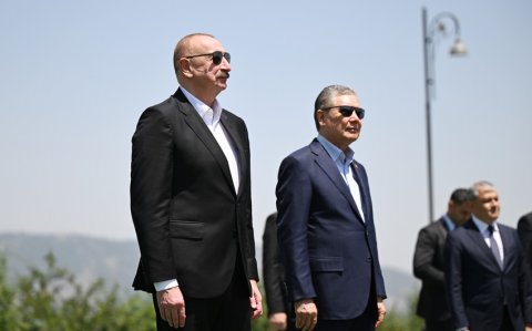 Qurbanqulu Berdiməhəmmədova “Dostluq” adlı Qarabağ atı hədiyyə edilib