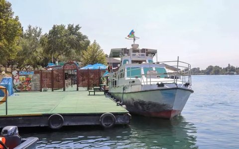 Mingəçevirdə çayda iki kater toqquşub -