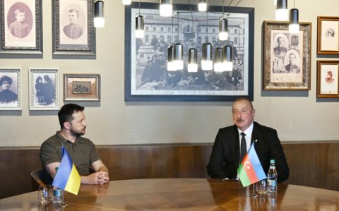 Volodimir Zelenski Yekaterinburqda azərbaycanlıların qətlə yetirilməsi ilə bağlı Prezident İlham Əliyevə başsağlığı verib
