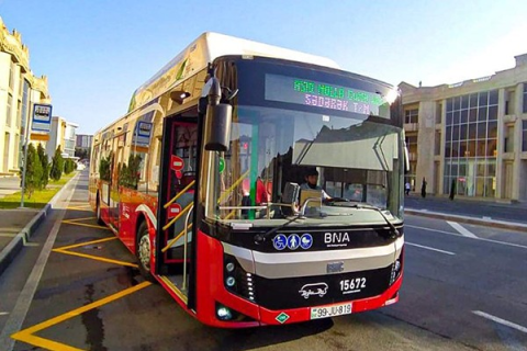 Bakıda 4 avtobusun hərəkət istiqaməti dəyişir